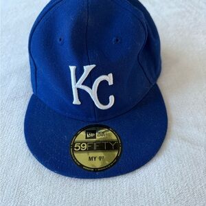 Infant New Era Royal Kansas City Royals My First 59FIFTY Fitted Hat